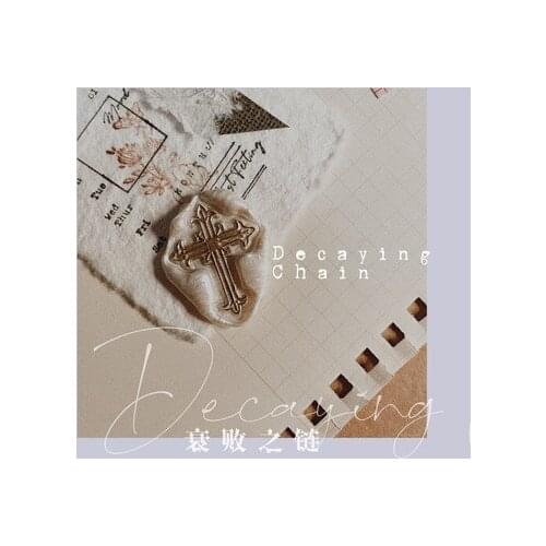 Special-shaped bow knot cross Wax Seal StampFire Lacquer Seal Head Wedding Greeting Card Wax Seal