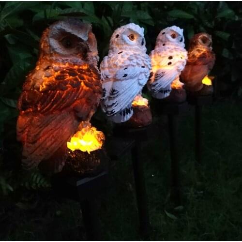 LED Solar Owl Lawn Lamp Outdoor Garden Villa Decoration Landscape Lamp Owl outdoor solar light solar light outdoors solar light