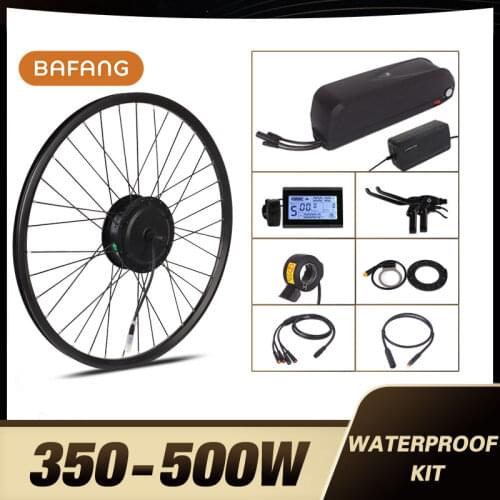 Waterproof Connector Plug BAFANG 500W 36V 48V 52V Ebike Conversion Kit SWX02 Motor 8fun Super Bottle Battery RM G020.350/500.D