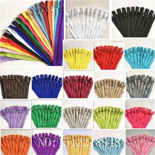 10-100pcs 3# Closed End Nylon Coil Zippers Tailor Sewing Craft ( 22 Inch) 55 CM Crafters &FGDQRS (20/Color U PICK)