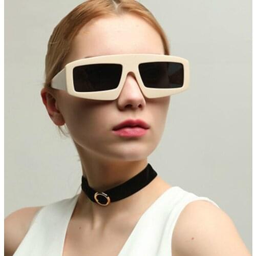 Brand Designer Rectangle Sunglasses Women 2021 Retro Gradient Lens Square Sun Glasses High Quality Shades Oculos