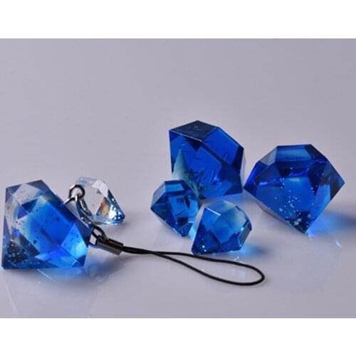 Diamond Transparent Silicone Mould Dried Flower Resin Decorative Craft DIY Jewelry Clay Molds Cutting Shape Type Epoxy Resin