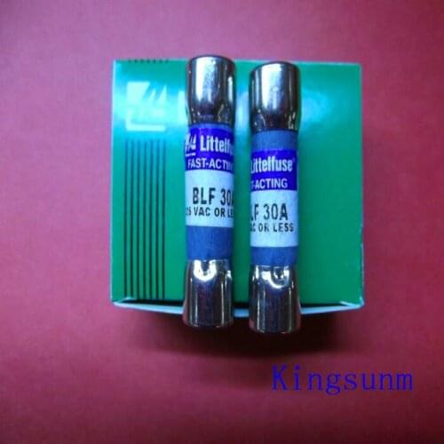 Free shipping 10pcs BLF 30 American Littelfuse fuse / fuse 10*38 genuine 30A 125V