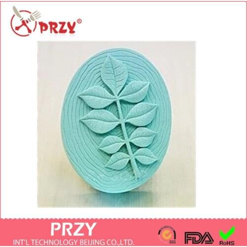 DIY Sell Hot 3D Leaves Shaped Silicone Mold Fondant Cake Decoration Mold Animal Handmade Flower Soap Mold Moulds Silicone Rubber