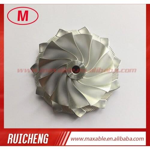 GT15-25 702549-0008HF V1 50.20/65.00mm 11+0 blades high performance turbo billet/milling/aluminum 2618 compressor wheel