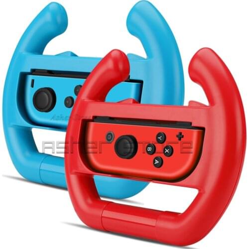 2 Racing Game Steering Wheel Gaming Wheels Controller Holder for Nintend Nintendo Switch Nintendoswitch Joy-con Game Accessories