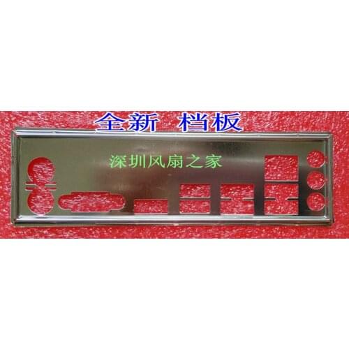 IO I/O Shield BackPlate Blende Bracket For Gigabyte GA-Z77P-D3 GA-Z87P-D3