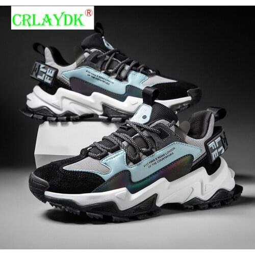 CRLAYDK Men Fashion Trend Casual Shoes Breathable Youtn Boys Running Sneakers Outdoor Walking Comfort Tennis Sport Trainers