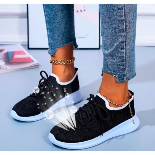 Summer Fashion Breathable Mesh Flats Shoes Women Yellow Sneakers Women Slip-on Ladies Flat Shoes Tenis Feminino Big Size 42 43