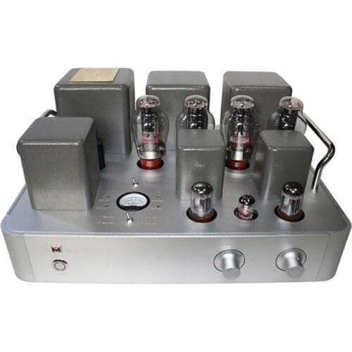 MA-300PP Class A push-pull tube power amplifier 300B aluminum chassis HiFi power amplifier, S/N: >89dB