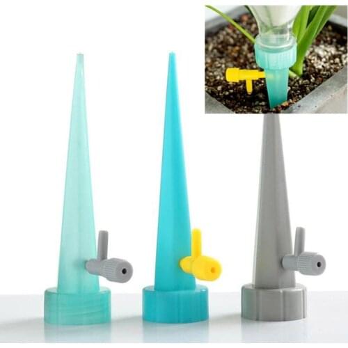 12pcs plant Flower Auto Drip Irrigation Watering kit System Garden tools bottle Waterer dripper self Household Plants Flower