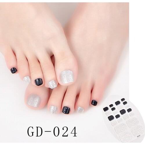 22 Tips/Sheet Fashion Nail Stickers Designed Loveliness Minimalist Design Sticker For Nails Full Cover Nail Stickers Novidades