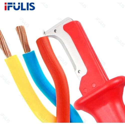 6 Kinds Cable Wire Stripper Knife Stripping Electrician Knife Patent Hook Fixed Blade For Electrician Hand Tools