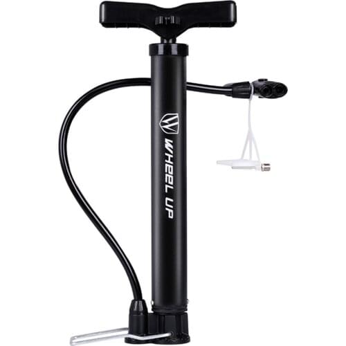Portable Bike Tire Pump Mini Inflator 120Psi Aluminum Alloy High Pressure Manual Air Pump Sports Ball Tire Inflated Supplies