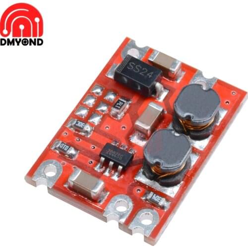 3.3V/5V/4.2V/9V/12V DC-DC Automatic Buck Boost Power Module S09 Step Up and Down Board Input 3V-15V Output Electronic DIY PCB
