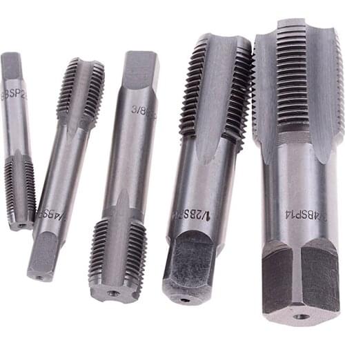 Metal Screw Thread Cutting Tools G1/8 1/4 HSS Taper Pipe Tap NPT
