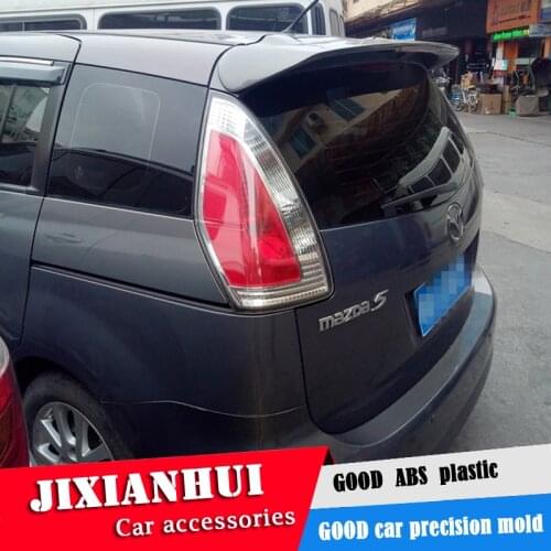 For Mazda 5 Spoiler 2005-2010 Mazda5 yck Spoiler ABS plastic Material Car Rear Wing Color Rear Spoiler