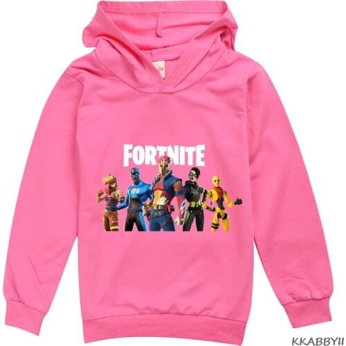 Fortnite Hoodies Boys Long Sleeve Sweatshirt Baby Boy Clothes Set Childrens Clothing for Teen Kids Girls Outfits