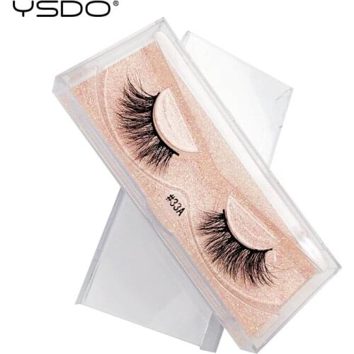 YSDO 1 pair mink eyelashes criss-cross lashes natural soft dramatic eyelashes false lashes eyelashes maquiagem 3d mink lashes 3A