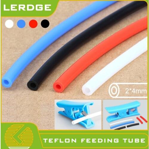 LERDGE 3D Printer Parts Bowden Extruder Teflonto Capricorn PTFE Tube TL-Feeder hotend RepRap Rostock 1.75mm Capricornus tube
