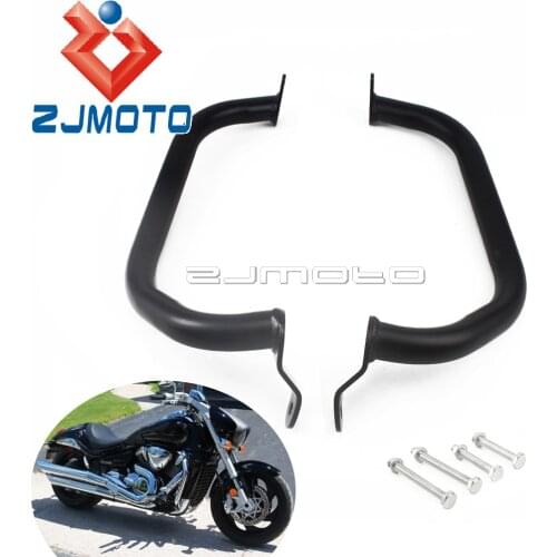 Motorcycle Highway Crash Bar Black Engine Guard For Suzuki Boulevard M109R 2006-2017