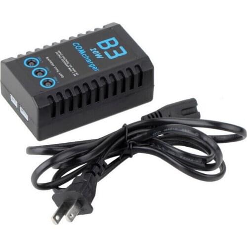 10 Pcs IMAX B3 20W 11.1V 2S- 3S Lipo Battery Balance Charger for RC Model Aircraft Hobby Multicopter EU US Plug