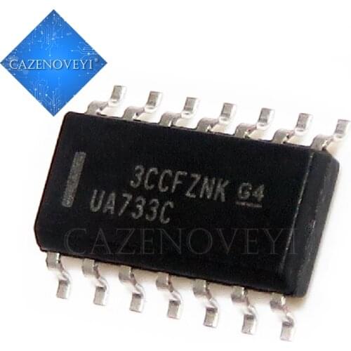 5pcs/lot UA733CDR UA733CD UA733C SOP-14 In Stock