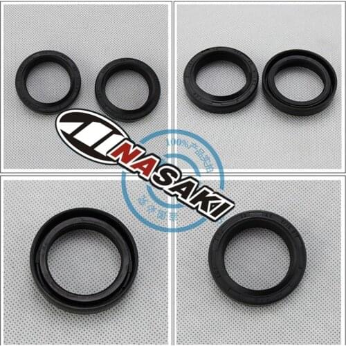 Free shippi Motorcycle Front Fork Damper oil seal NASAKI YTM225 Tri Moto for yamaha XV250 BW200 BW350 RD250 TW200 YZ80 SRX250
