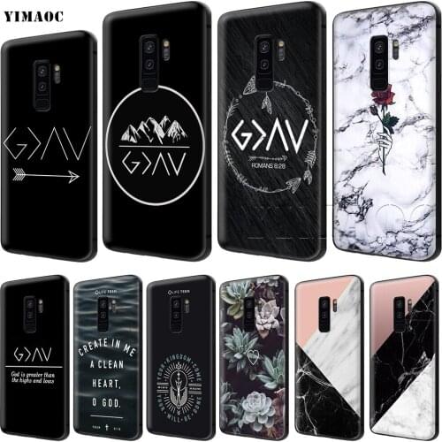 YIMAOC God Is Greater Than The Highs And Lows Case for Samsung Galaxy A7 A8 A9 A10 A20 A30 A40 A50 A70 M10 M20 M30 S10e J6 Plus