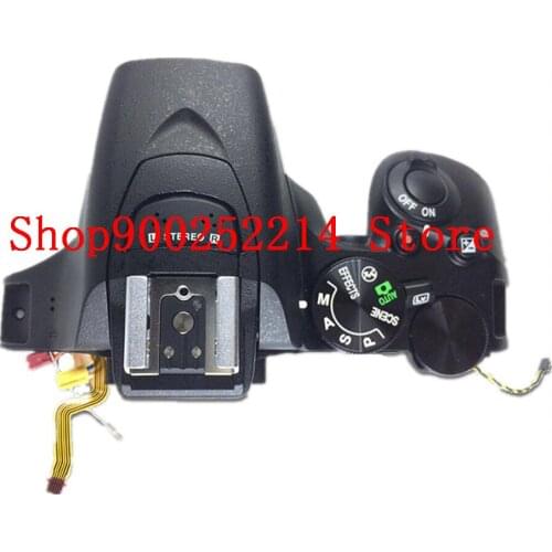 For Nikon D5500 Top Cover Top Case with Button Flex Flash Unit Camera Replacement Repair Part