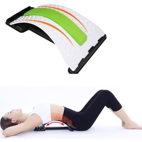 Back Massage Magic Acupuncture Moxibustion Waist Relax Fitness Equipment Relax Mate Stretcher Lumbar Support Spine Pain Relief