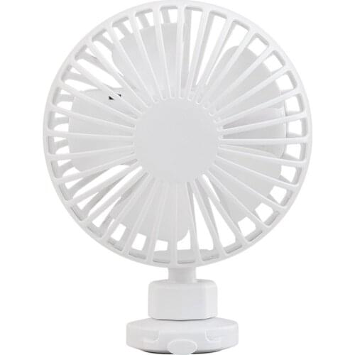 F36 Stroller Bike Fan Mini Portable USB Rechargeable Clip Fan 360 Degree Rotating Outdoor Wrist Fan With Strap With Fragrance