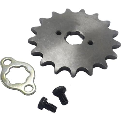 520 20mm 17T Front Engine Sprocket Fit For Honda Lifan ZongShen YCF ATV Quad Dirt Pit bike Buggy