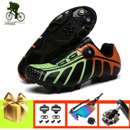 Professional Athletic Bicycle Sneakers MTB Bike Shoes Breathable Self-locking Men Mountain Bike sapatilha ciclismo Women Racing