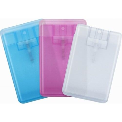 Random Color 20ml Lightweight Convenient Fine Mist Sprayer Dispensing Bottle Spray Bottle for Perfume Storage Alcohol