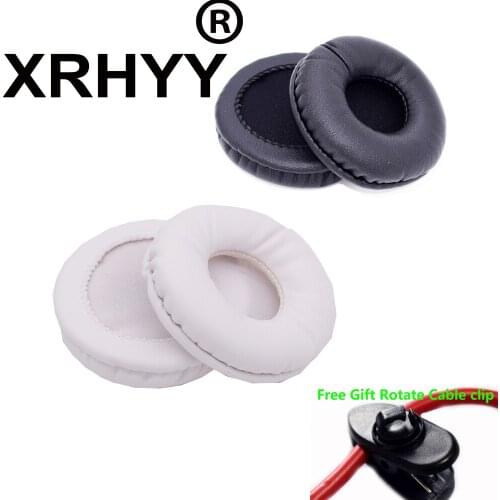 XRHYY Black Replacement Ear Pad Earpads Cushion Foam For Audio-technica ATH-SJ3 SJ33 SJ5 SJ55 ES7 ESW9 ESW10 JVCS500 Headphones