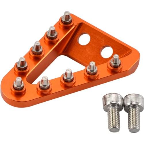 NICECNC Rear Brake Pedal Plate For KTM SX SXF XC XCF EXC EXCF XCW TPI SIX DAYS 125 250 350 450 300 400 500 2017-2021 2020 2019