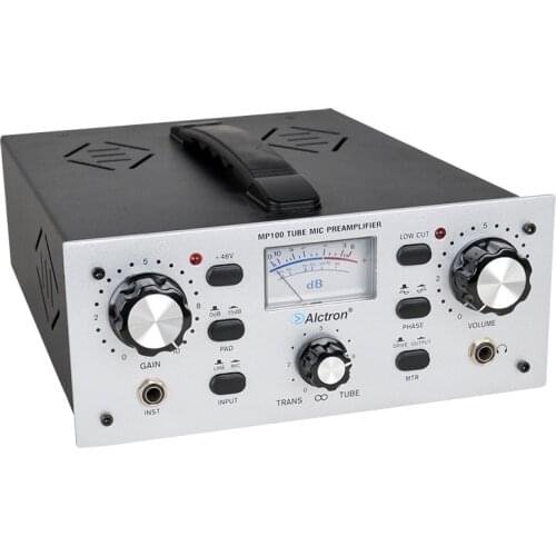 Alctron MP100 Single-channel high-end electronic tube mic preamplifier preamp microphone amplifier