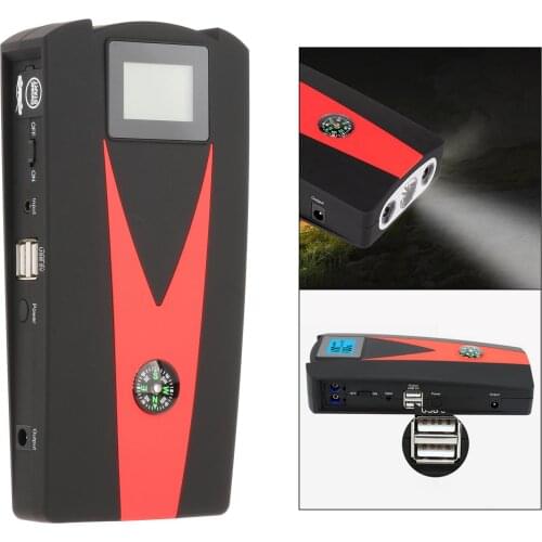 Car Jump Starter 12000mAh Portable Charger Power Bank w/LED Flash Light AU