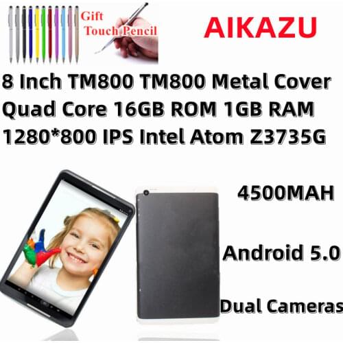 Glavey 8 inch Tablet PC TM800 RAM 1GB ROM 16GB Android 5.0 Quad core Aluminiu shell IPS