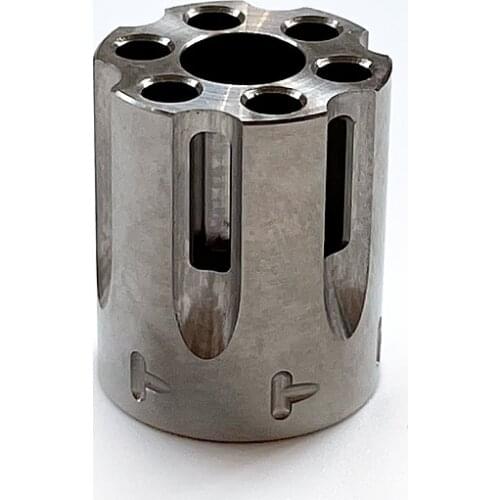 Titanium Revolver Paracord Beads Knife Beads Cord Necklace Bracelet Flashlight EDC Beads Pendants Tritium Tube Can Be Installed