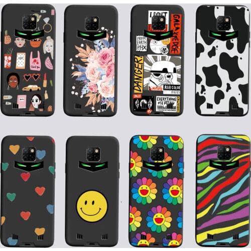 For DOOGEE S88 Pro Case Phone Cover Soft Silicone Printing Back Case Coque for DOOGEE S88 Pro Shockproof Cover Doogee S88 Pro