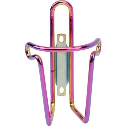 Colorful Alloy Bicycle Bottle Holder Bike Water Bottle Rack Cycling MTB Bicycle Bottles Mount Cage Rack