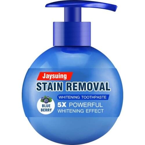 Dropshipping Toothpaste Whitening Teeth Stain Removal Whitening Baking Soda Toothpaste Passion Fruit Blueberry Soda Toothpaste