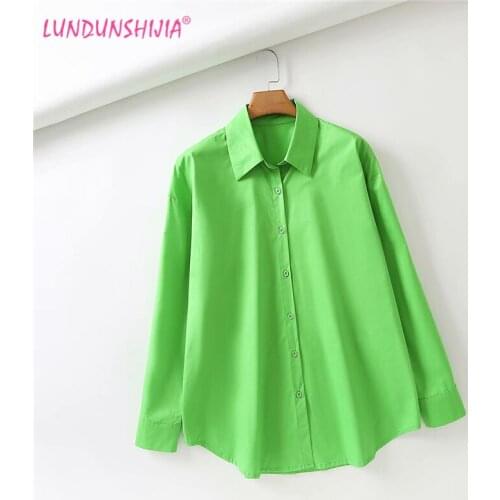 Зеленые блузки LUNDUNSHIJIA China At AliExpress