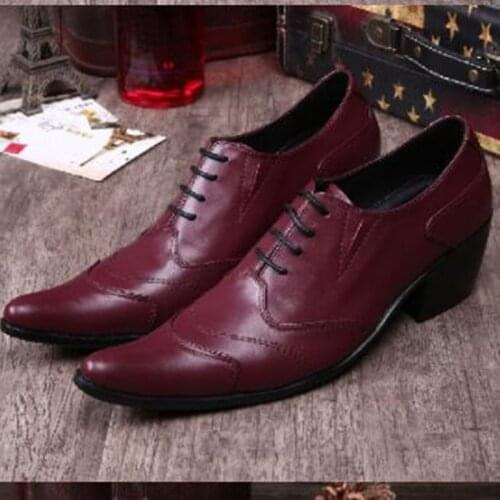 New Spring Autumn Dress Shoes Man Pointed Toe Business Shoes Mens Flats Oxfords Slip-On Solid Black Leather Mens Shoes Casual