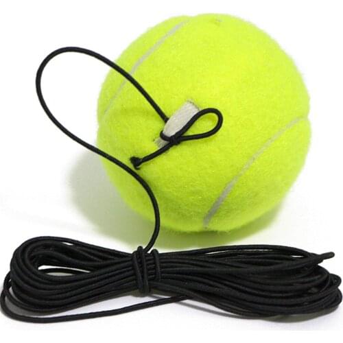 5 Pcs Tennis Training Balls with 4m Elastic Rope for Tennis Exercise Self-Training and Pets Kids' Toy Tennis Sports Equipment