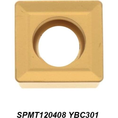 Original SPMT 09T308 120408 SPMT09T308 SPMT120408 YBC301 Processing Steel Carbide Insert Cutting Tool CNC Lathe Tool 10 Pcs/lot