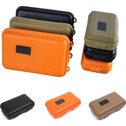 Outdoor Sealed Box Plastic Shockproof Bins Waterproof Holder Storage Kit Survival Airtight Case EDC Travel Gadget Container