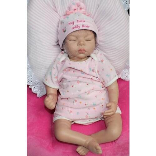 Lifelike simulation soft gentle touch reborn baby doll fashion doll toys for children Adult collection Hobbies